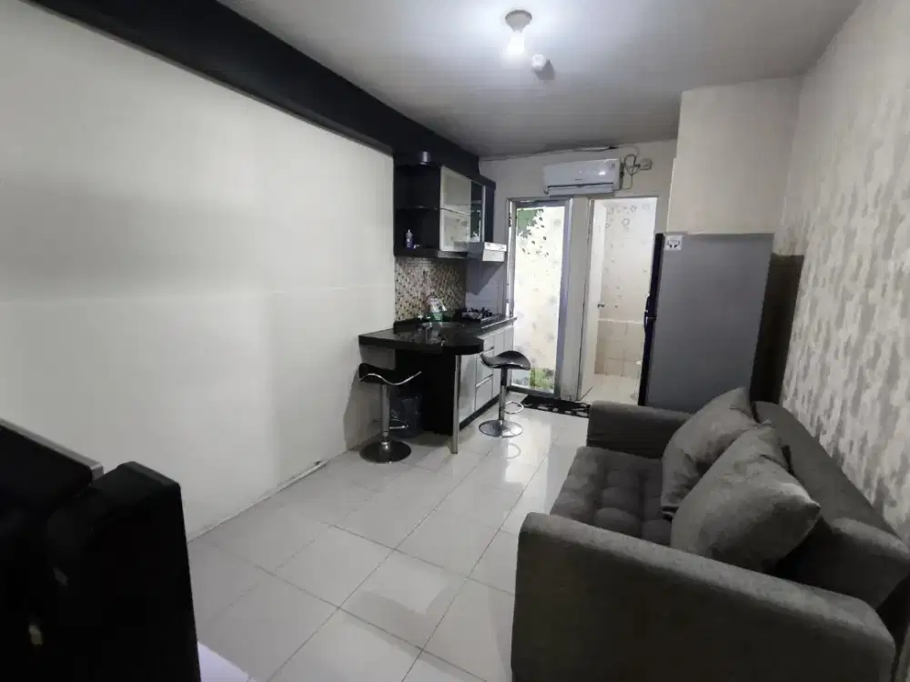 DISEWAKAN MURAH DAN CEPAT UNIT 2 BR FURNISHED APARTEMEN KALIBATA CITY