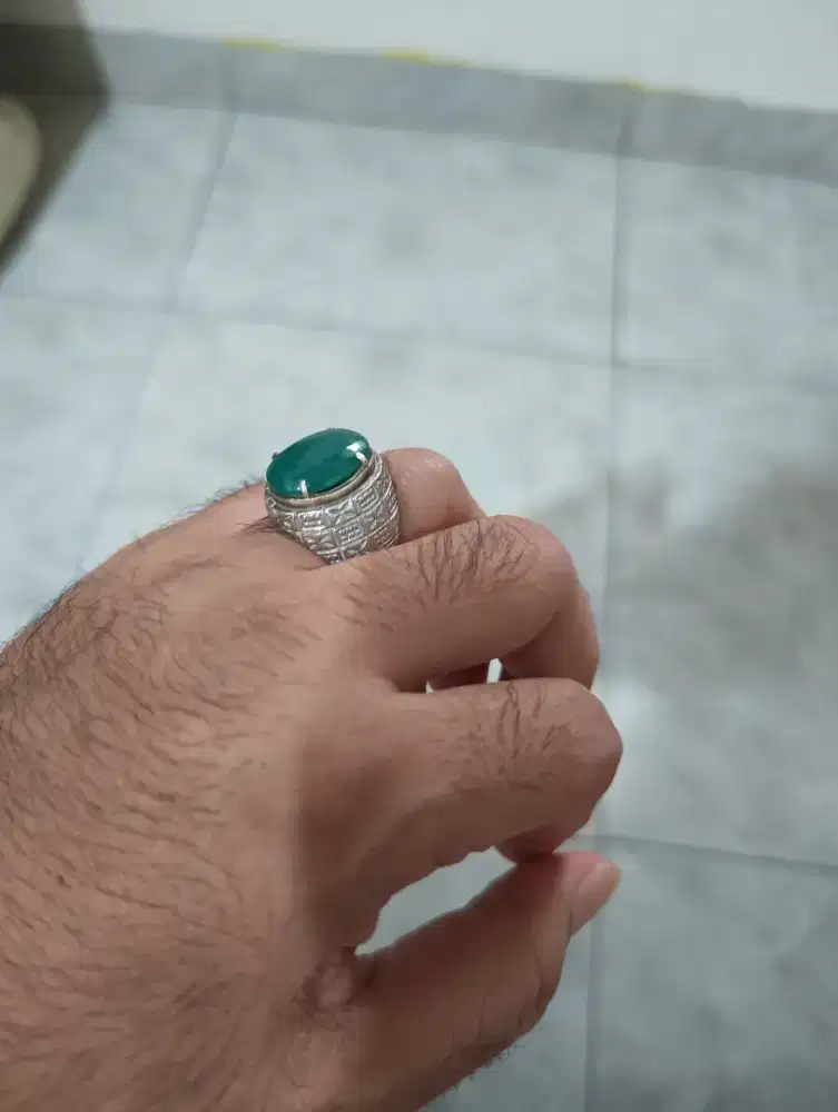 Bacan ring perak