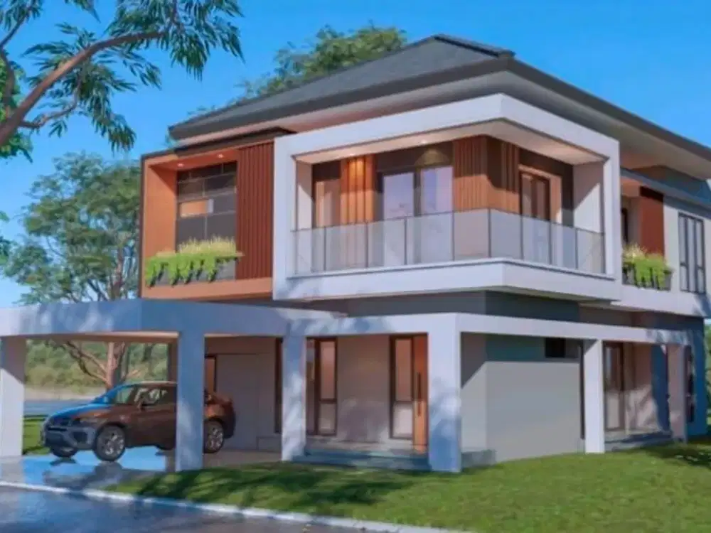 Rumah Bangunan Mandiri The Icon Cluster Verdant View BSD City