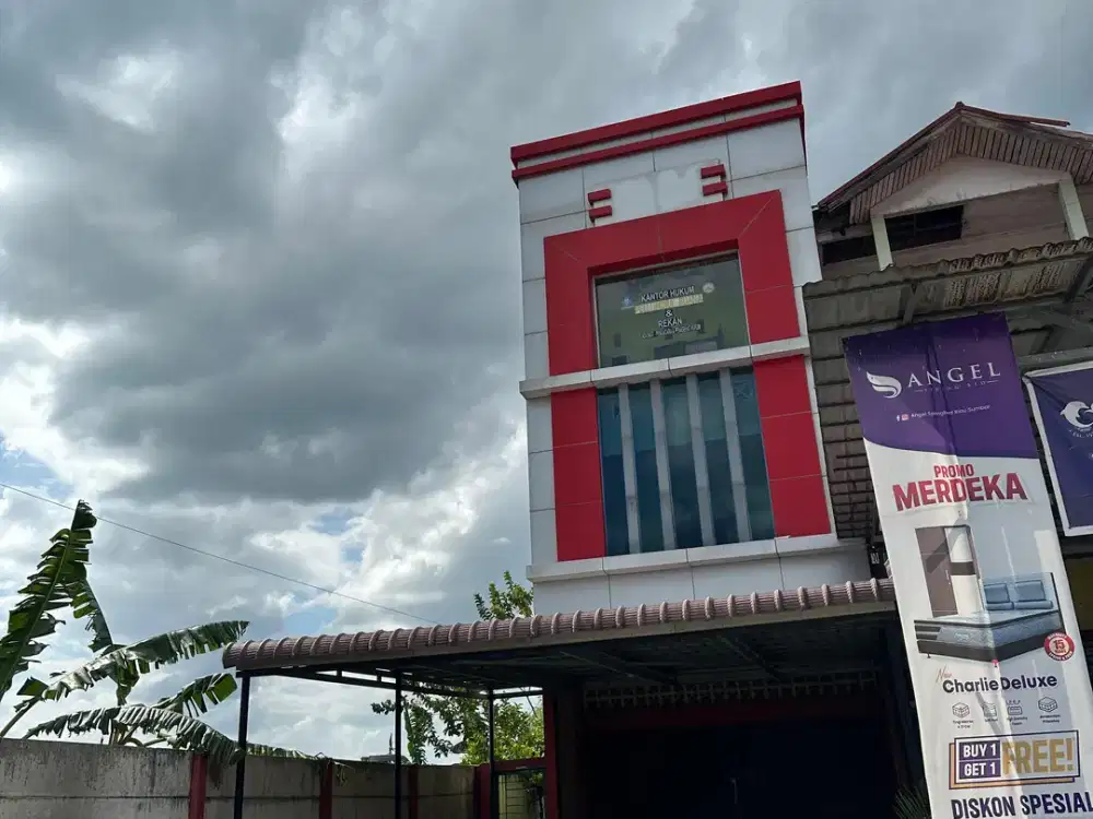 Dijual Ruko 3 Lantai Lokasi Strategis Dekat Batalyon Arhanud Marpoyan