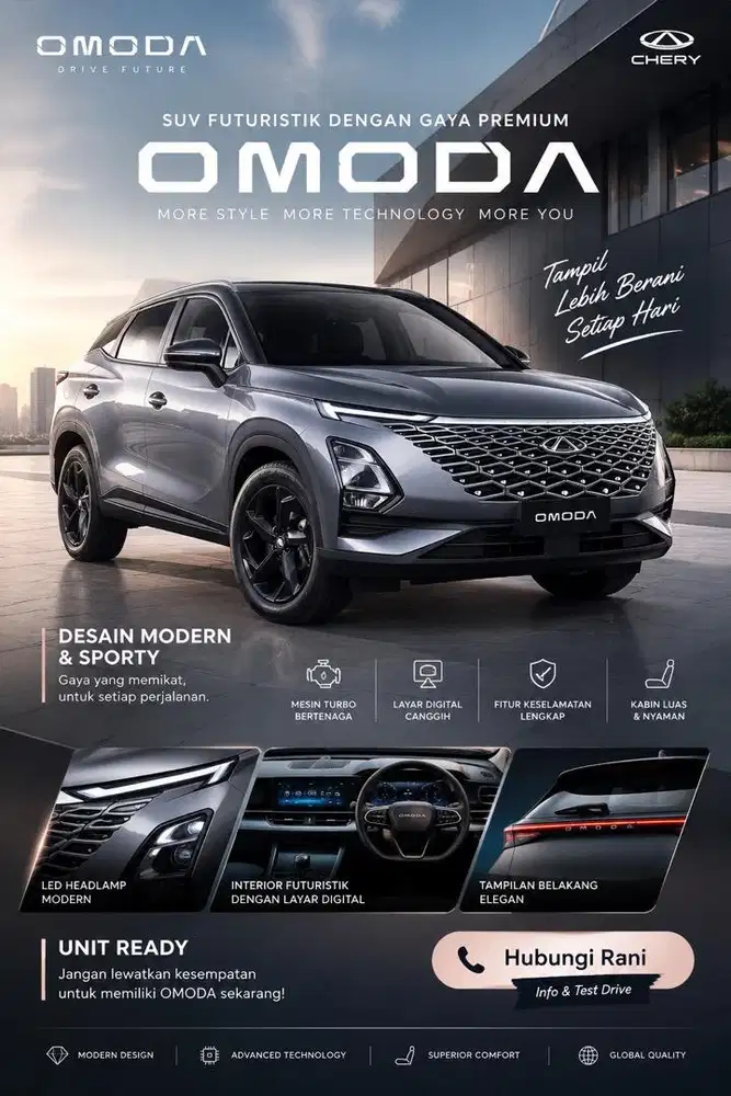 OMODA 5 GT—DRIVE YOUR FUTURE
