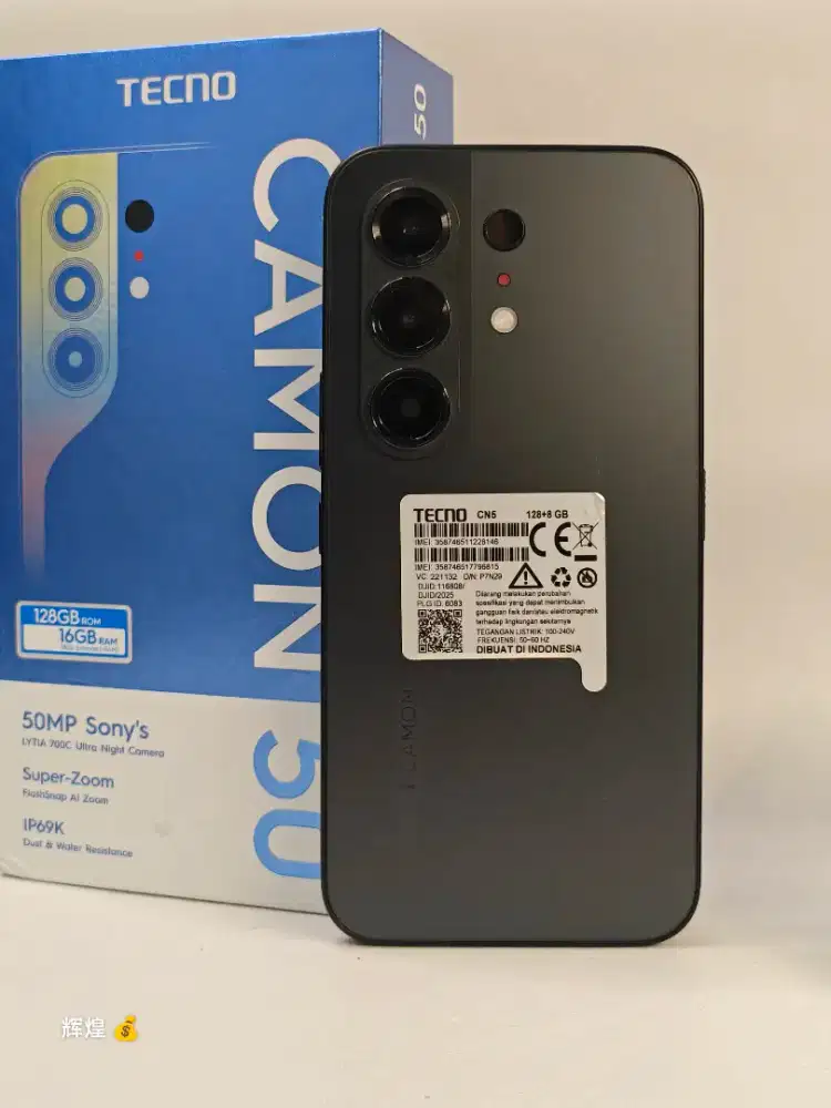Tecno Camon 50 8/128 Second 1 minggu an