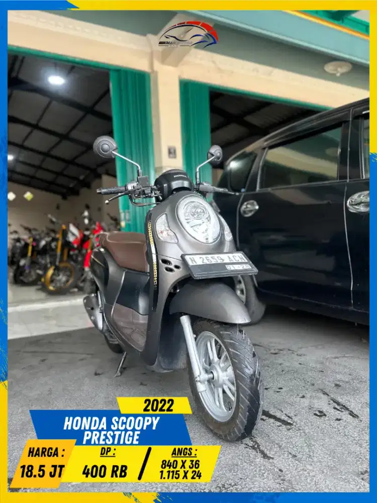 HONDA SCOOPY STYLISH 2022 NEGO SAMPE DEAL HIKMAH MOTOR KEPUH MALANG