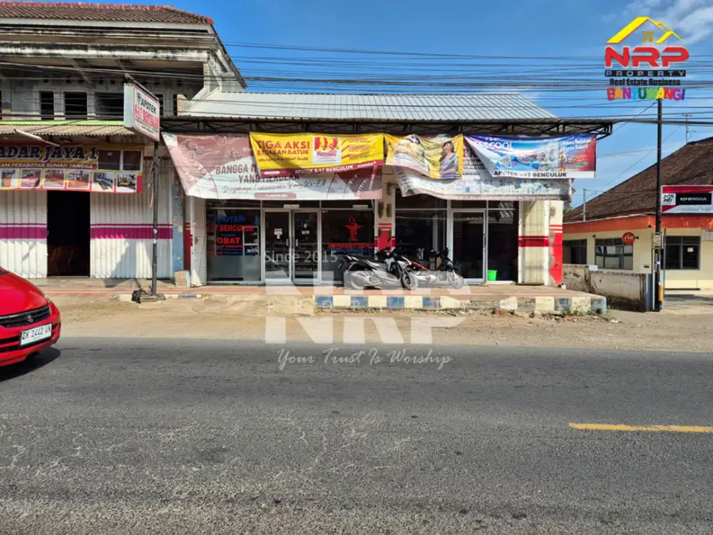 DIJUAL Ruko beserta Usahanya Apotik di BENCULUK