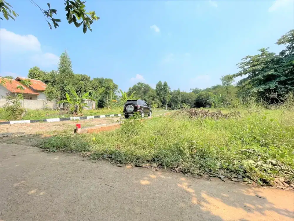 Dekat Jl. Raya Setu Bekasi, Tanah kavling Siap Balik Nama