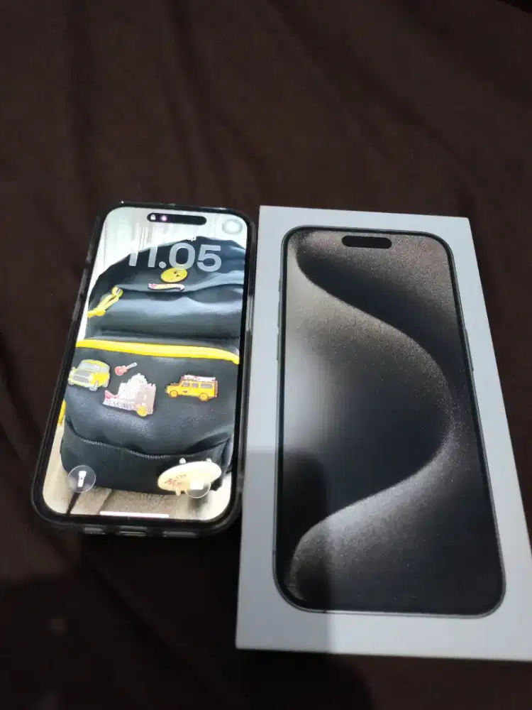 Iphone 15 pro 256gb ex iBox seperti baru