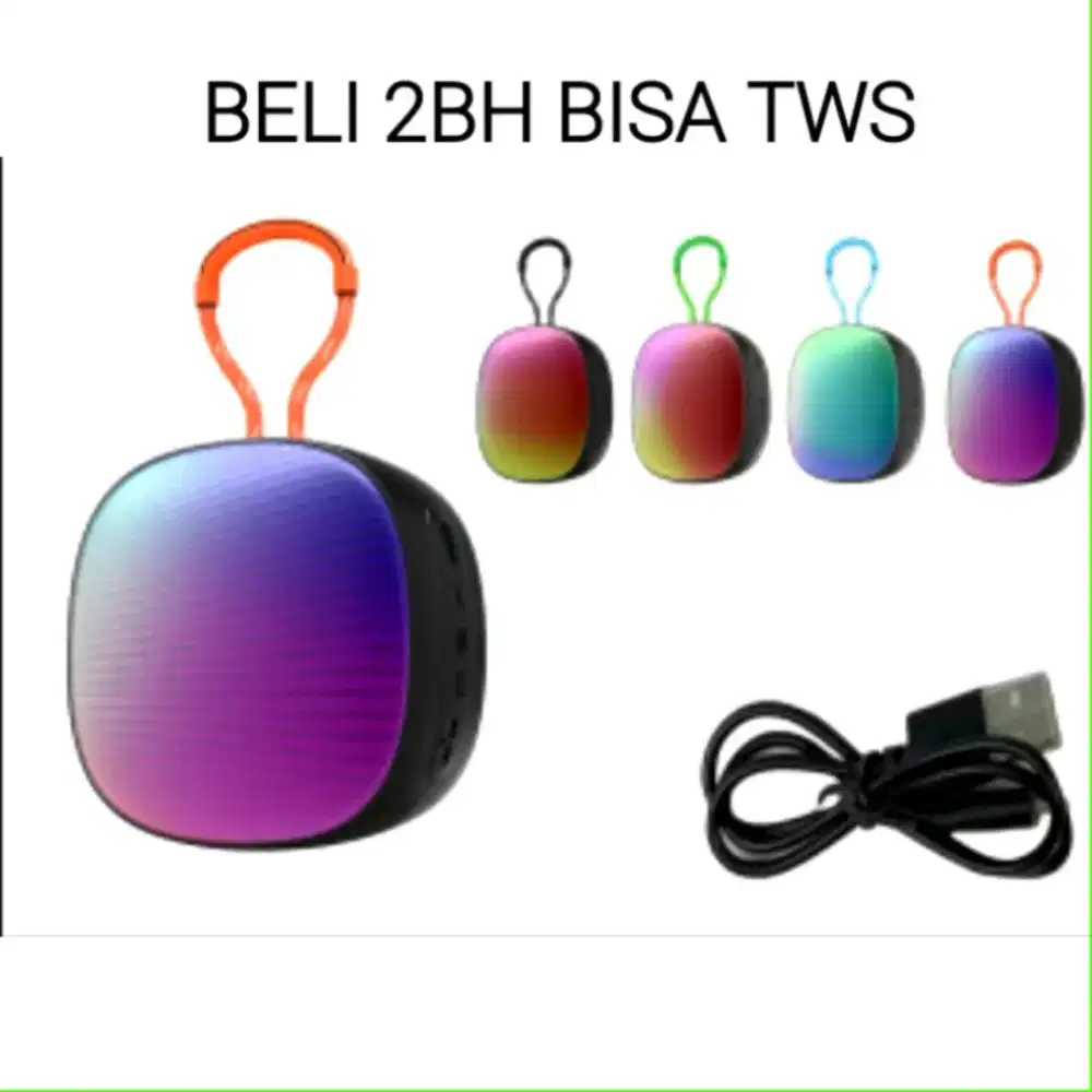 Speaker Bluetooth dgn Led RGB, audio yang menakjubkan