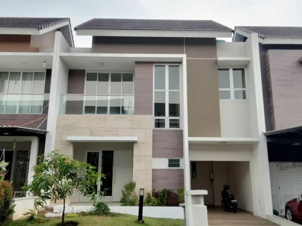 Rumah Hadap Selatan Lebar 8 di Cluster Vivaldi, Symphonia, Gading Serpong
