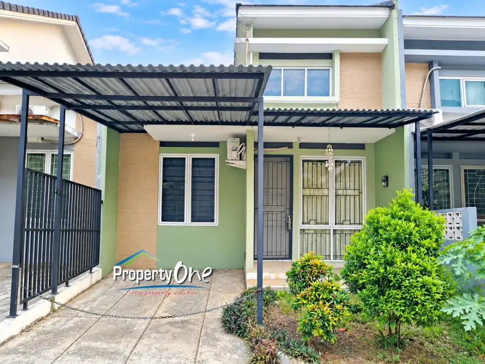 Jual Rumah Siap Huni di Serpong Hill Residence, Bonus AC 1 Unit, SHM On Hand,  Dekat Akses Pintu Tol BSD-Jakarta, KRL Rawa Buntu & PasMod BSD