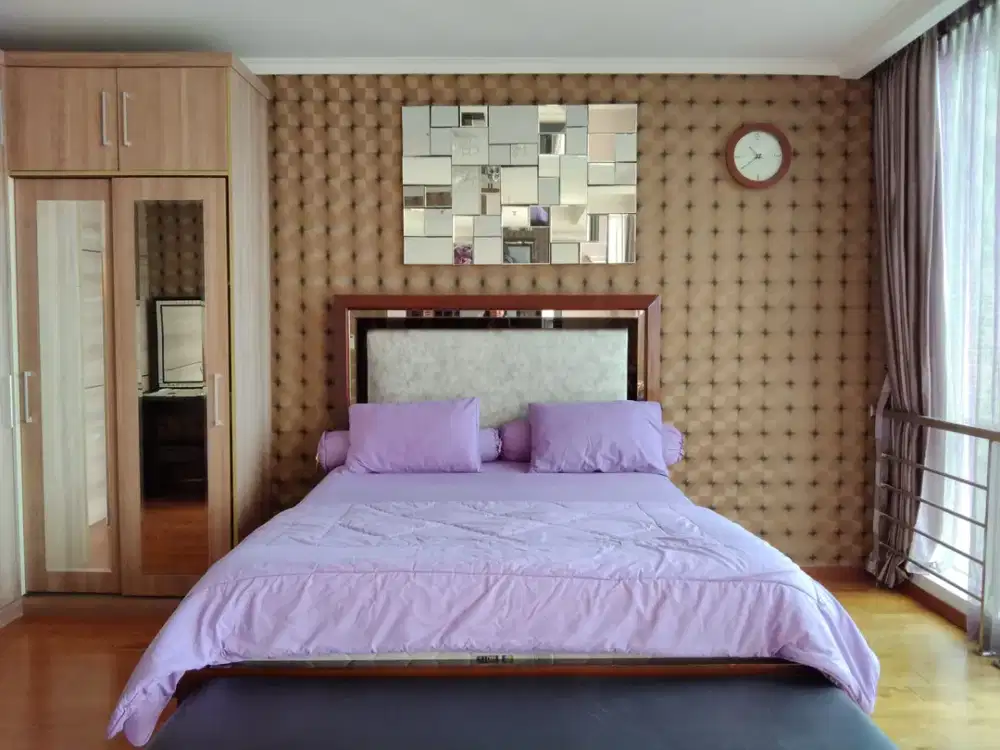 DISEWAKAN STUDIO FURNISHED ANCOL MANSION — VIEW PANTAI DARI LANTAI 50