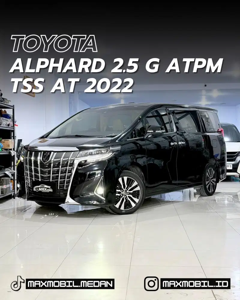 [ODO 10RB‼️] TOYOTA ALPHARD 2.5 G TSS AT 2022 pemakaian 2023