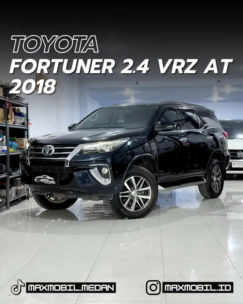 [ODO 60RB‼️] TOYOTA FORTUNER 2.4 VRZ AT 2018 pemakaian 2019