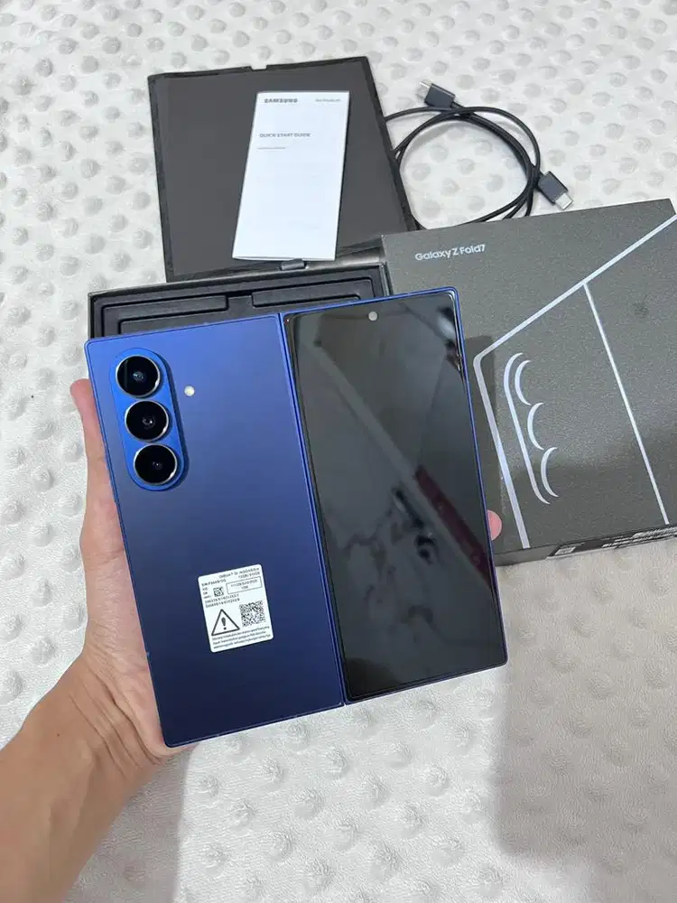 samsung z fold 7 512gb resmi indonesia sein like new