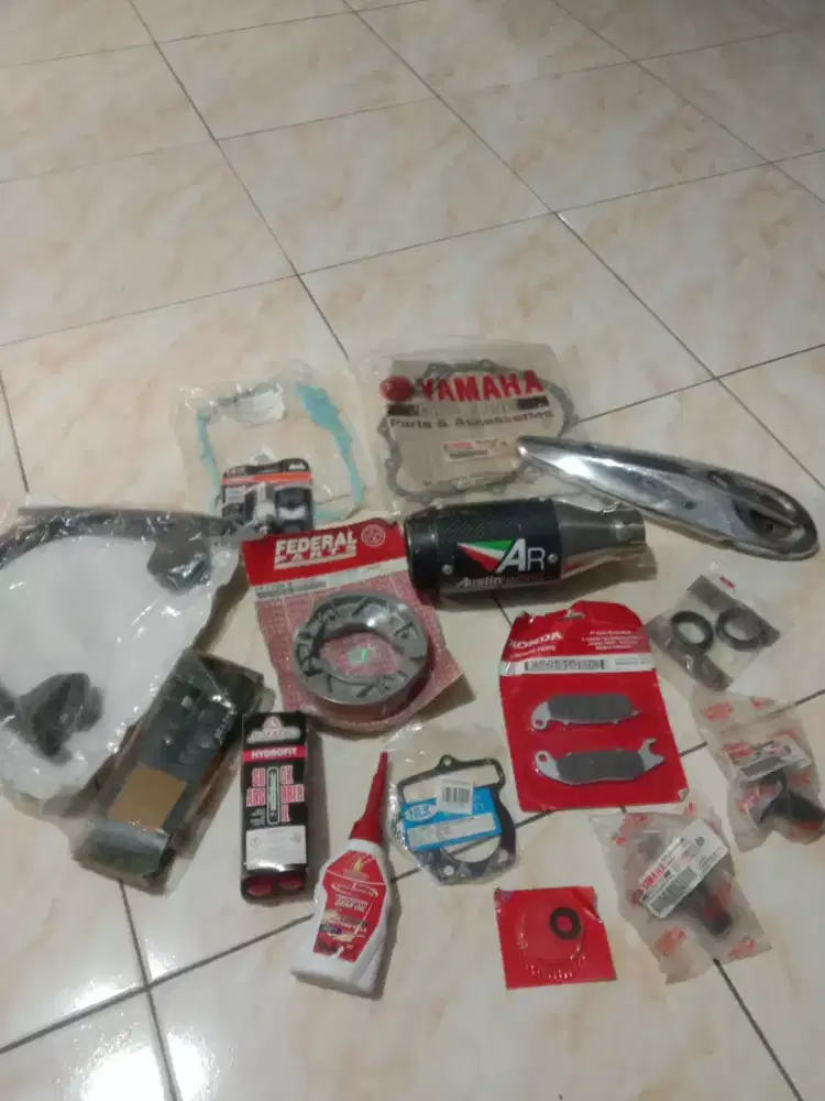 sparepart motor honda dan yamaha