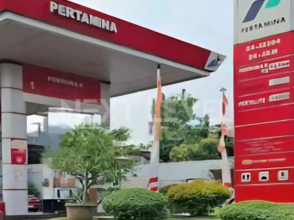 Dijual Pom Bensin di Pinang Ranti depan Mall Tamini Square Jakarta Murah Bagus Pinggir Jalan