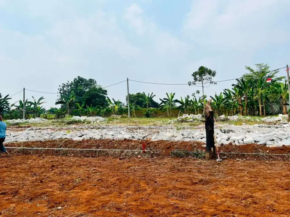 Kavling Murah Row Jalan 8 Meter, Dekat Jl. Raya Bomang Bogor