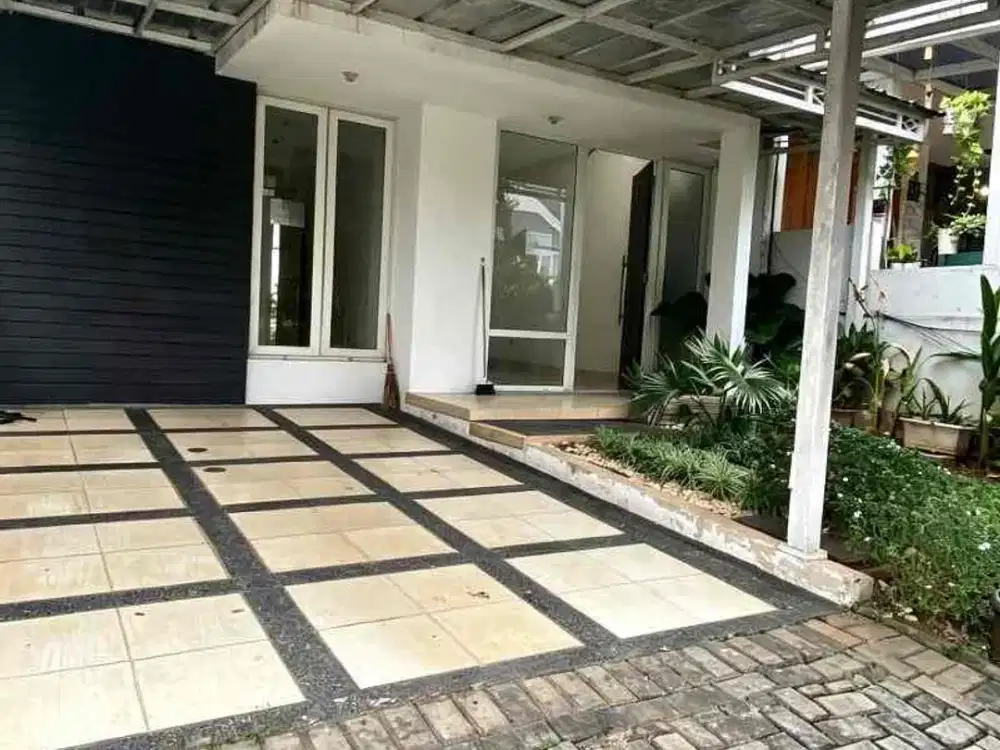 Dijual Rumah Citra gran Cibubur taman belakang