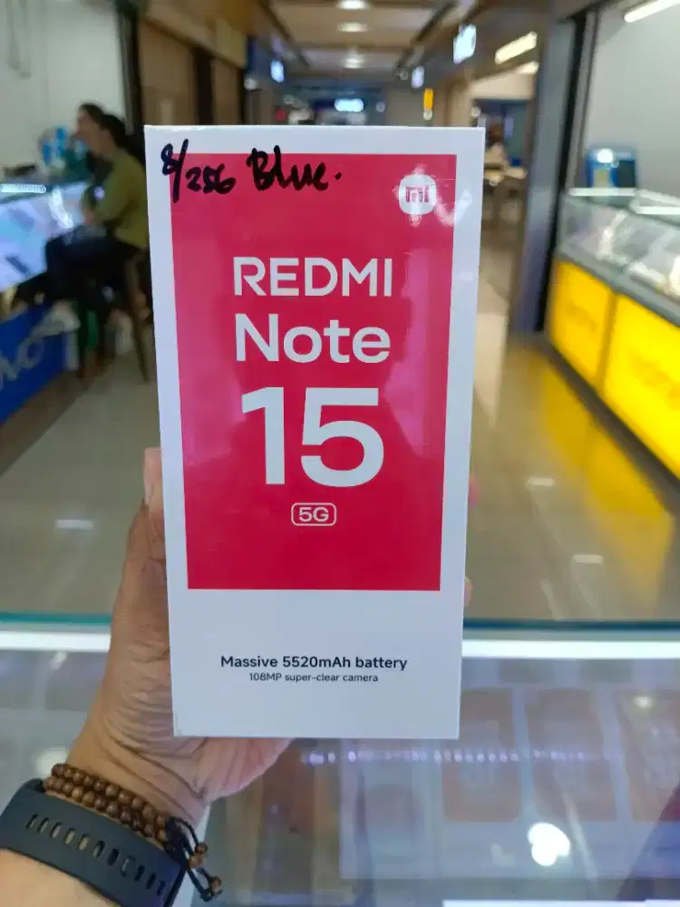 Xiaomi Redmi Note 15 5G 8/256 Blue NEW BNIB Garansi Resmi Xiaomi 15bln