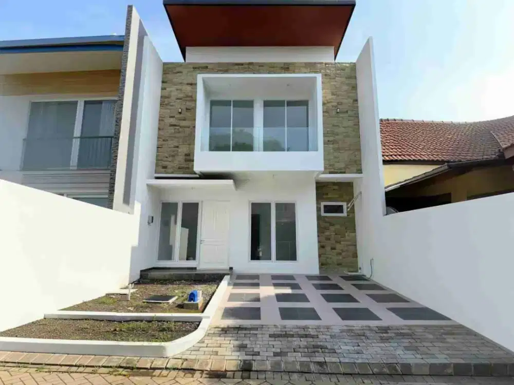 Jual Gress Rumah Bukit Palma Citraland Utara Minimalis Modern Surabaya Barat