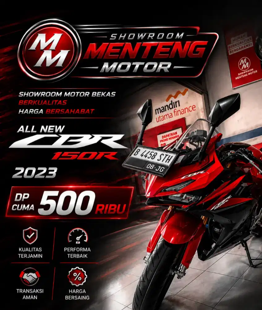 PROMO DP 500RIBU ALL NEW CBR 150R