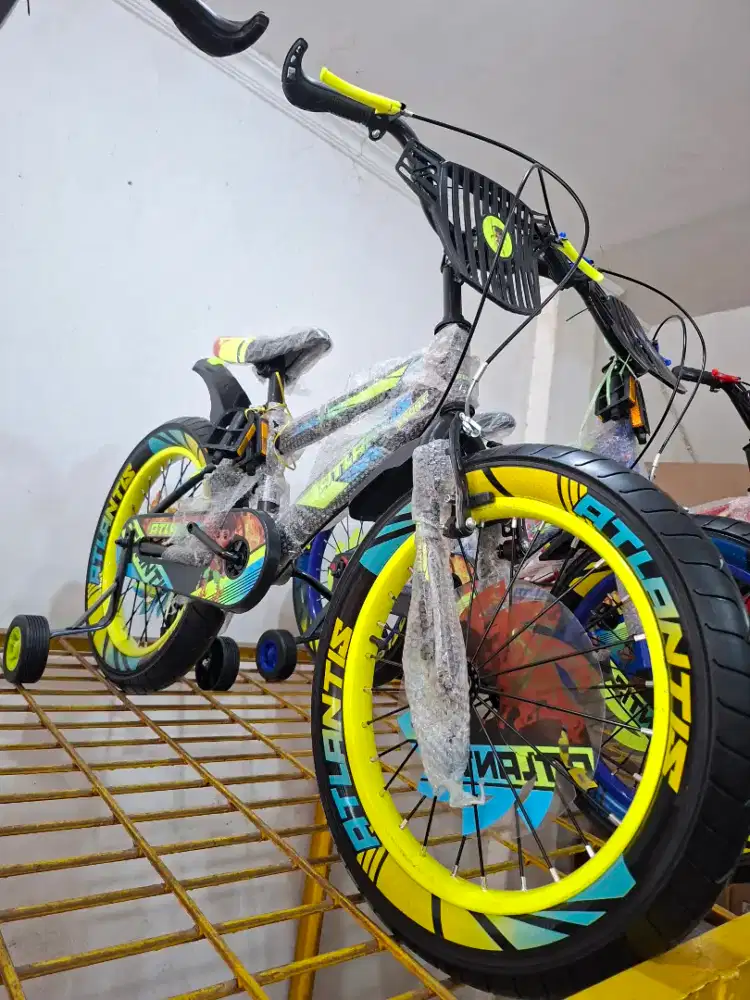 Sepeda Anak Sepeda BMX 18 Inch ATLANTIS ( BAN JUMBO 3.0 )