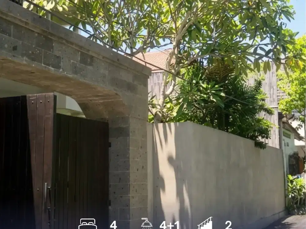 Villa Dengan Letak Strategis Diapit Kawasan Seminyak, Canggu, dan Kota Denpasar