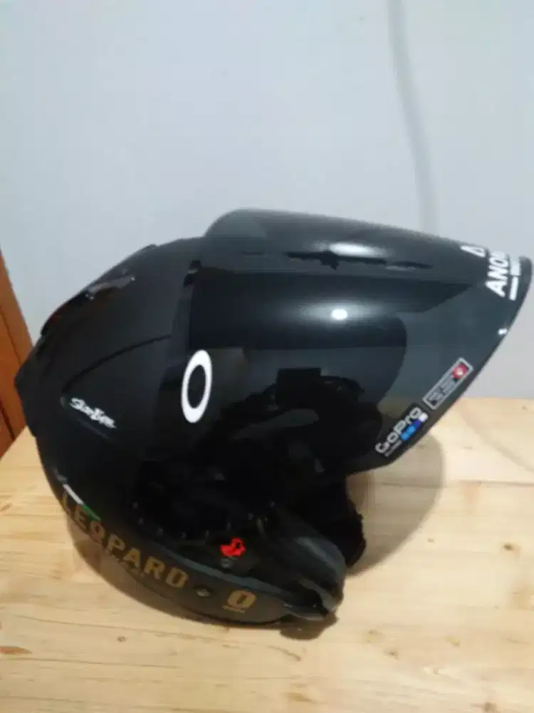 HElm KYT Leopard natural Ukuran L