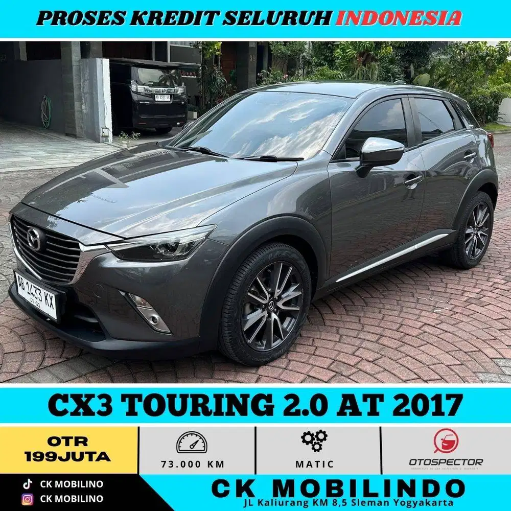 CX3 TOURING 2.0 AT 2017 SILVERSTONE PEMAKAIAN 2018 KREDIT MURAH