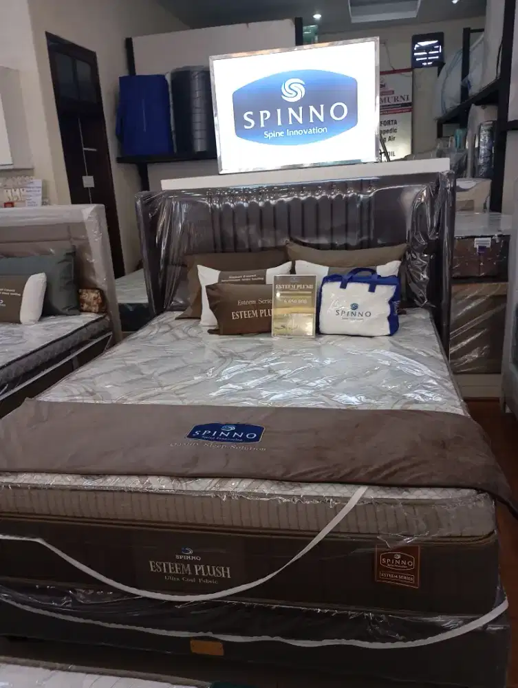 Kredit springbed fullset/matras saja tanpa DP