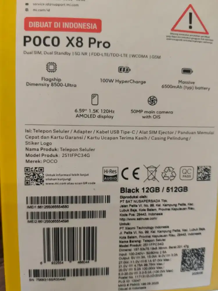 Poco X8 Pro Cash/Kredit (Kami Kawal sampai ACC)
