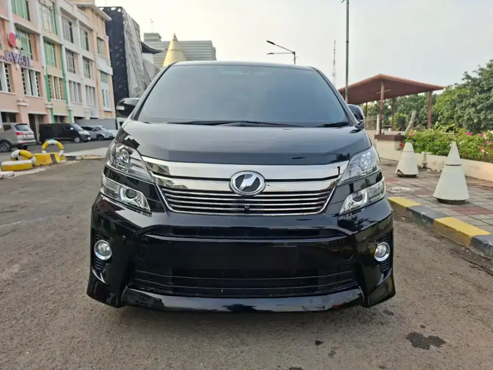 Toyota Vellfire ZG audioless 2013 / 2014 At 2.4, km 79 rb  pajak panjg