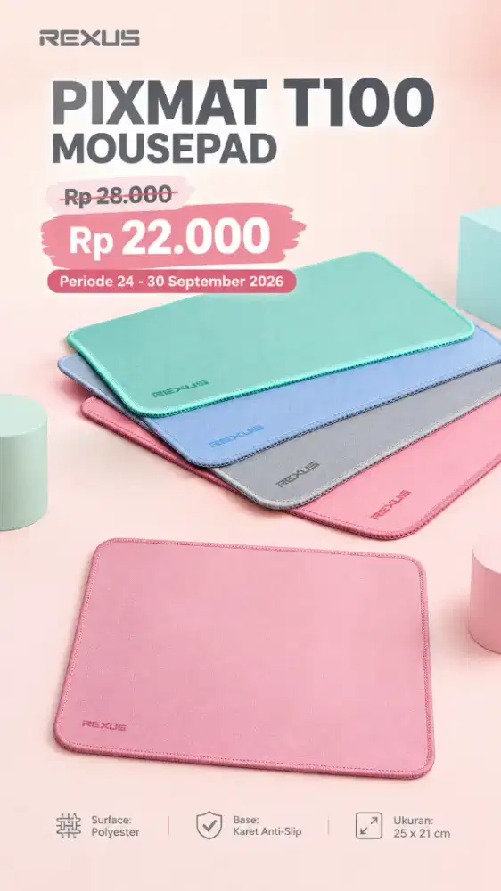 Mousepad rexus Pixmat T100