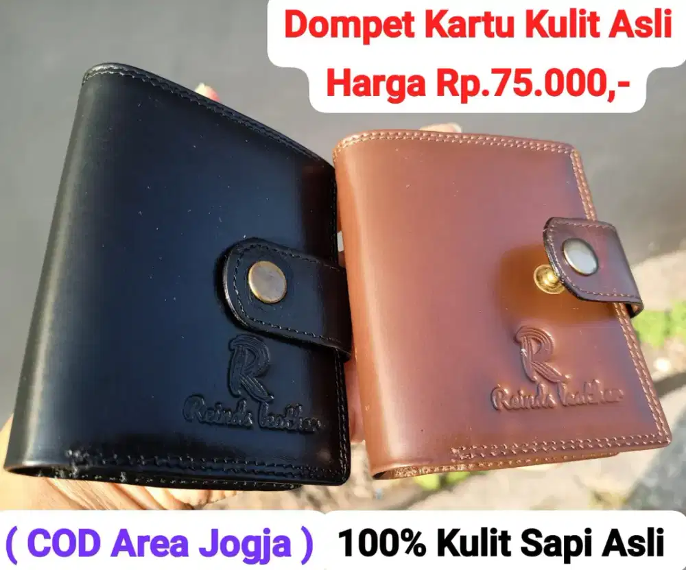 Dompet Kulit Sapi Asli ( Gratis Ongkir )