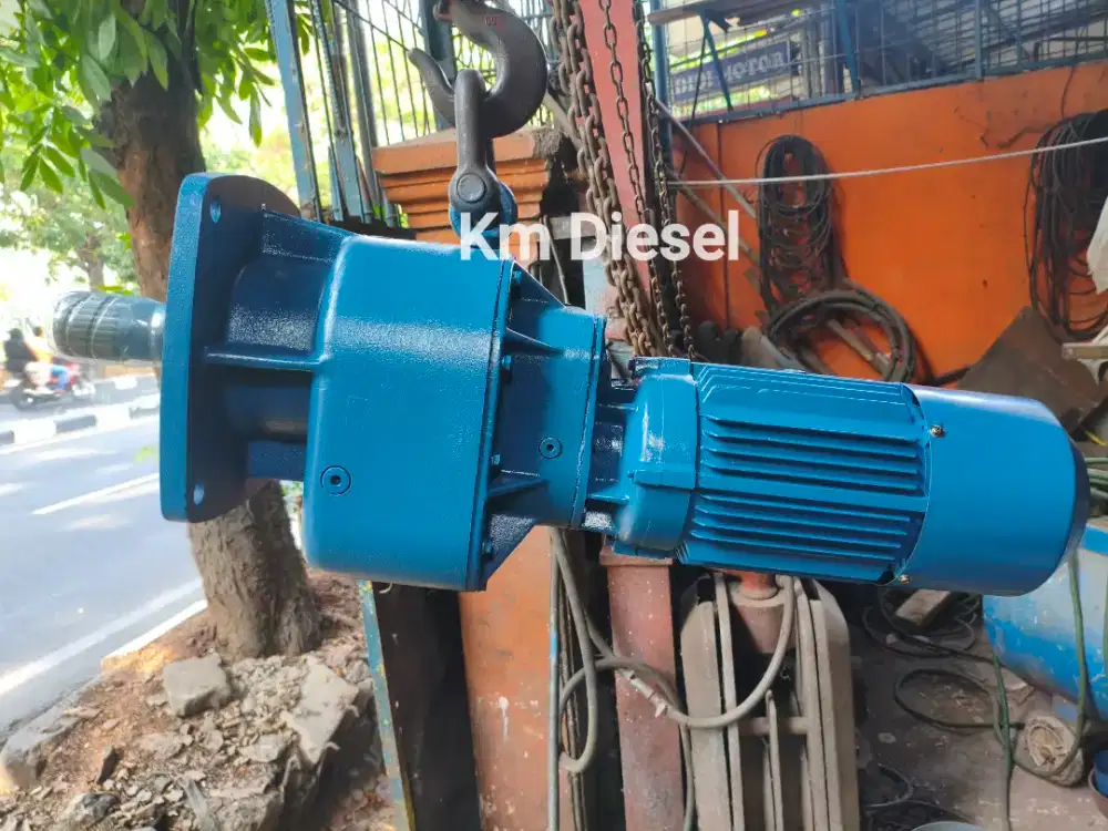 Motor End Carriage Abus Double Speed 0,37kw dan 1,5kw / Motor Saddle