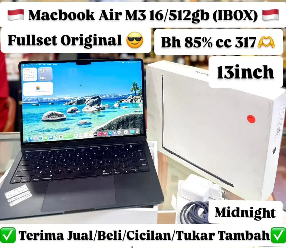 MACBOOK AIR M3 16/512GB IBOX