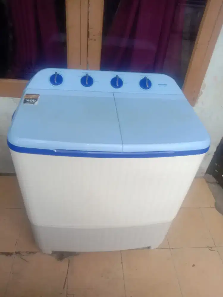 Mesin cuci polytron 8kg bagus mulus normal