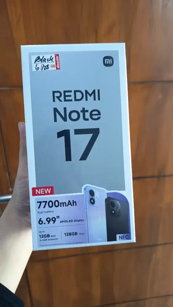 PROMO SPESIAL REDMI NOTE 17 RAM 6/128 GB