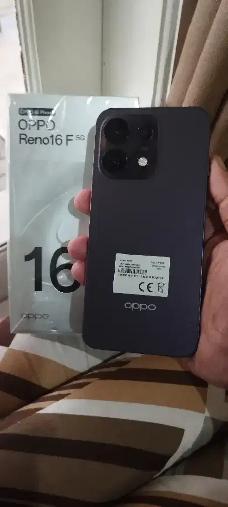 oppo reno 16F 5g 8/256gb fullset ori
