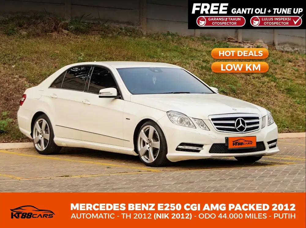 MERCEDES BENZ E250 CGI AMG PACKED AT 2012