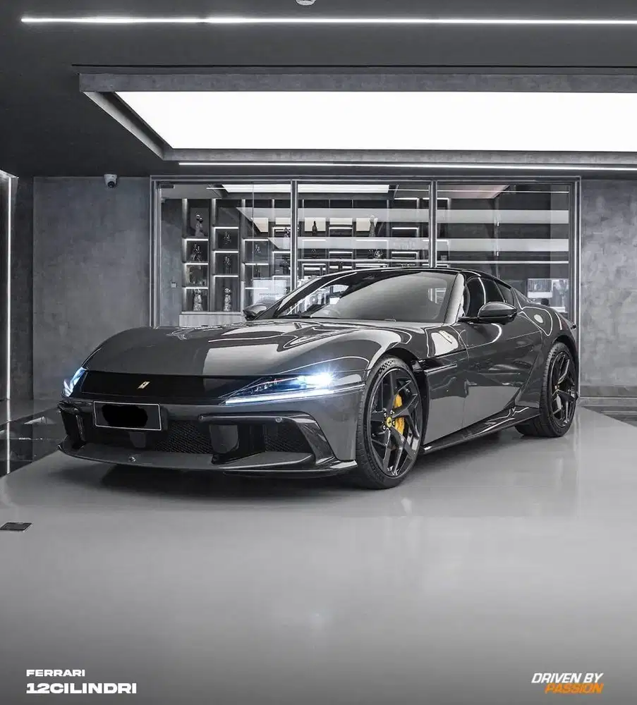 FERRARI 12 CILINDRI 2025 GREY ON BLACK. ISTIMEWA. KOLEKTOR ITEM