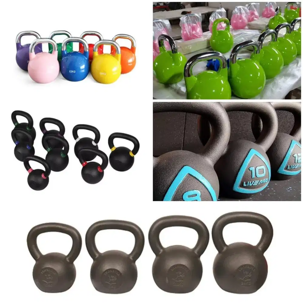 Kettle bell barbell dumbell