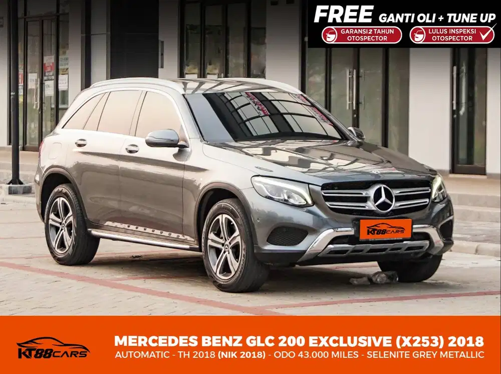 MERCEDES BENZ GLC 200 EXCLUSIVE ( X253 ) AT 2018