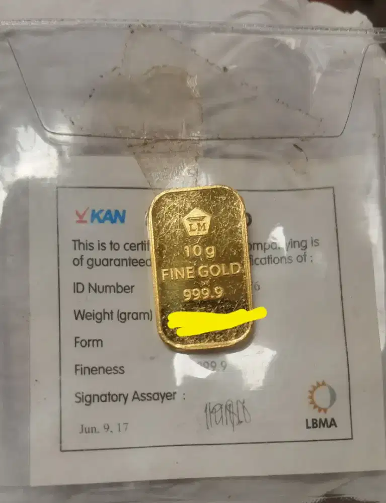 Emas antam LM retro 10gr