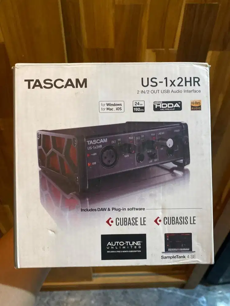 Soundcard TASCAM US-1x2 HR