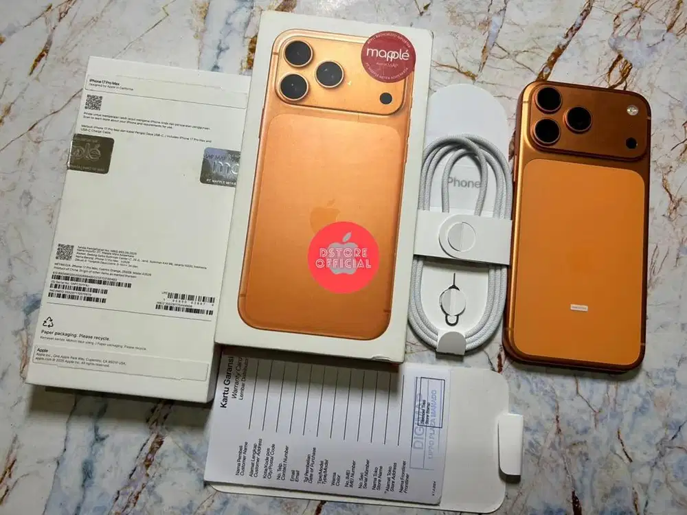 iPhone 17 Pro Max 256GB Digimap On Nov 2026 Blibli GDN iBox 256