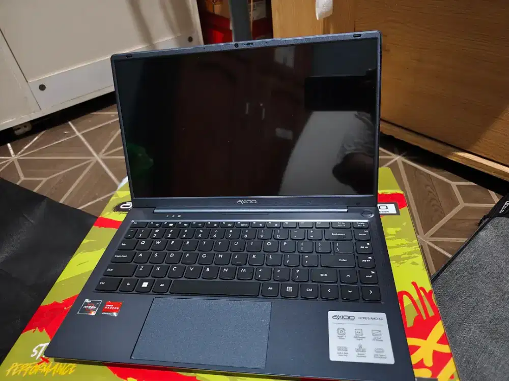Laptop Axioo Hype 5 AMD X3 Muluss Full Set...