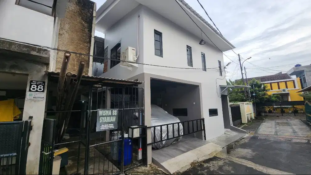 Kontrakan murah sdh ada AC & perabot,cipadu perbatasan ciledug -jaksel