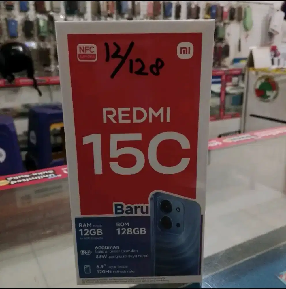 Kredit HP,ada limit bisa cairkan, Xiaomi Redmi 15c Ram 6/128 GB