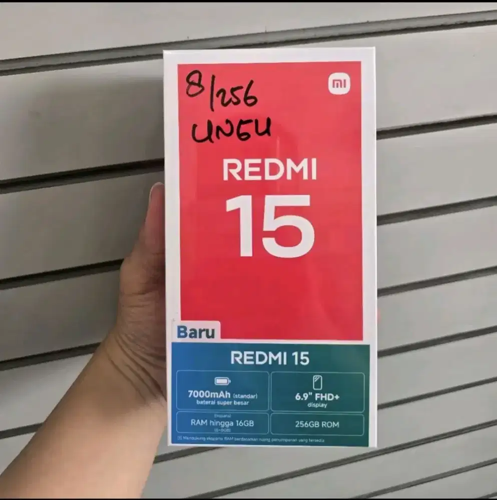Kredit HP,ada limit cairkan, Xiaomi Redmi 15 Ram 8/256
