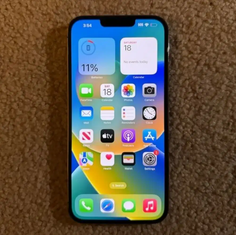 iPhone 13 promax 128GB wifi only sim lock bh fullset